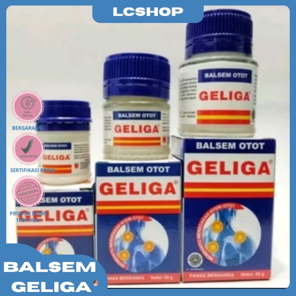 BALSEM OTOT GELIGA *JUAL LUSINAN*