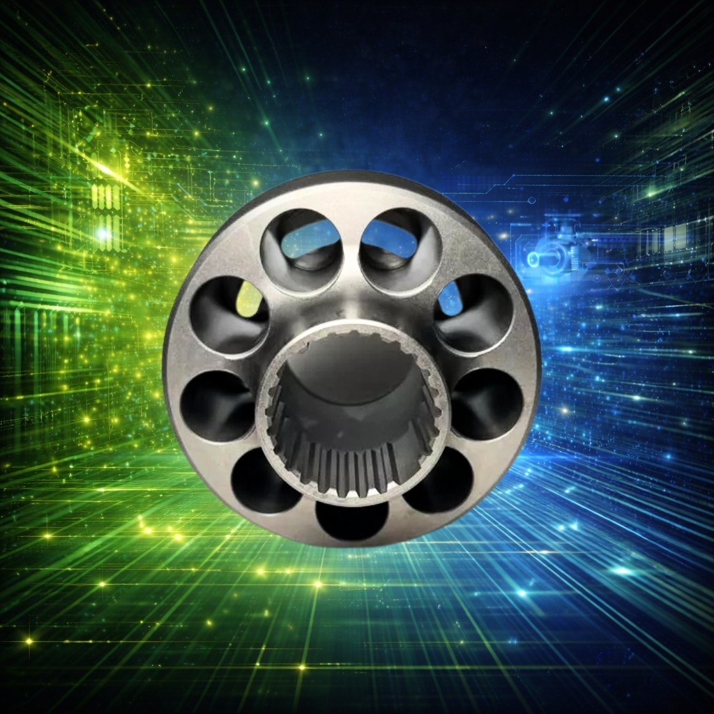 Hydraulic Seperpat piston pump Cylinder Block PVH74