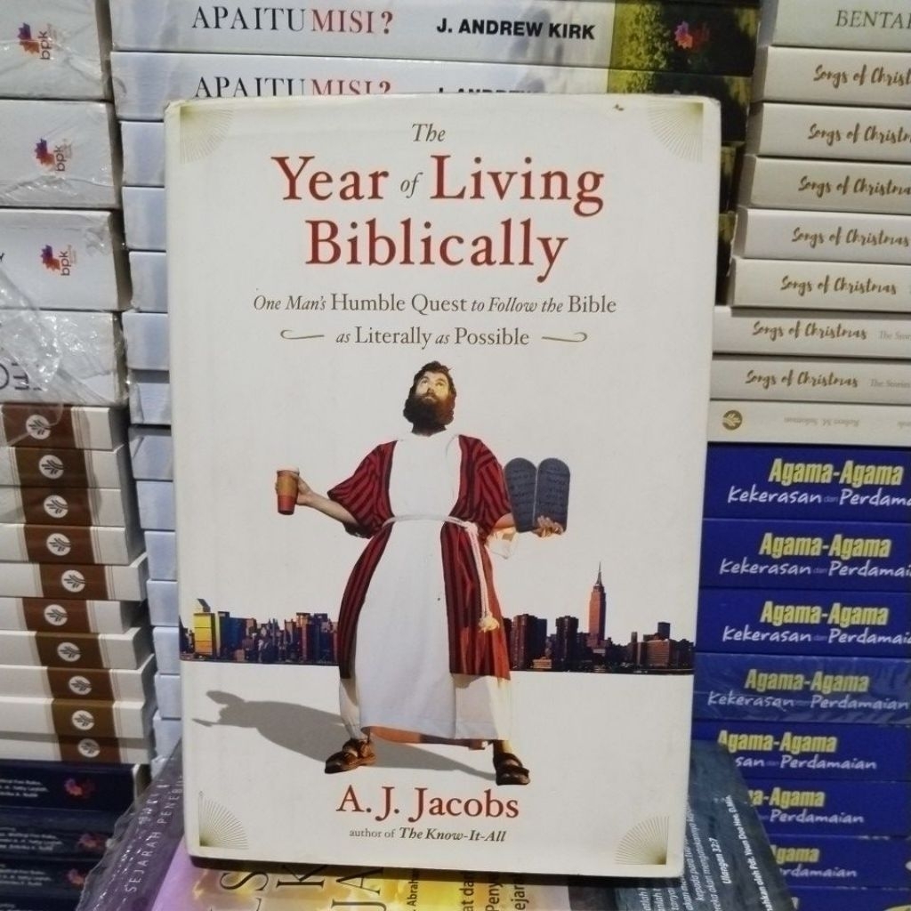 Buku The Year of Living Biblically by A. J. Jacobs