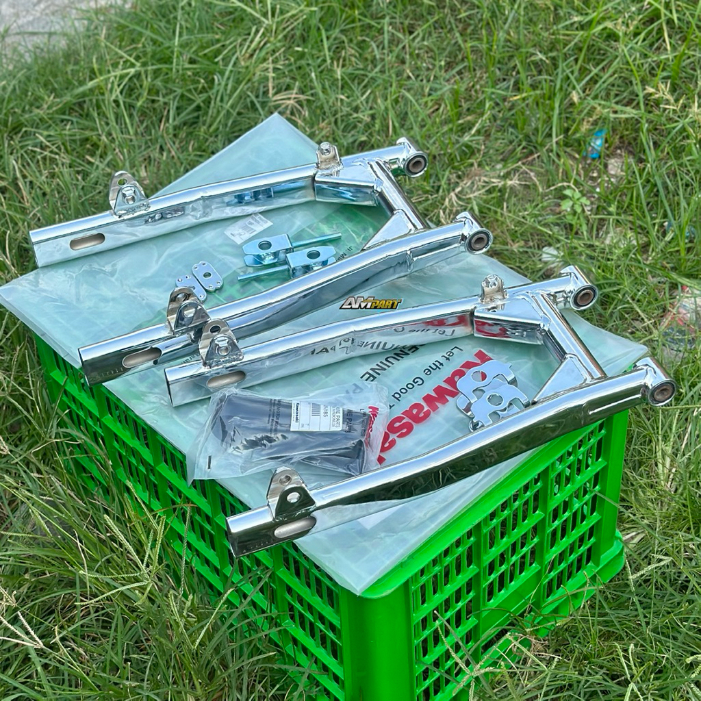 SWING ARM KAWASAKI W175 CROM ORIGINAL KAWASAKI PNP CB GL100 GL MAX GL PRO SET