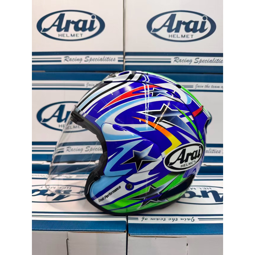 Arai VZ Ram Copy 1:1 Nakano Rabbit Green