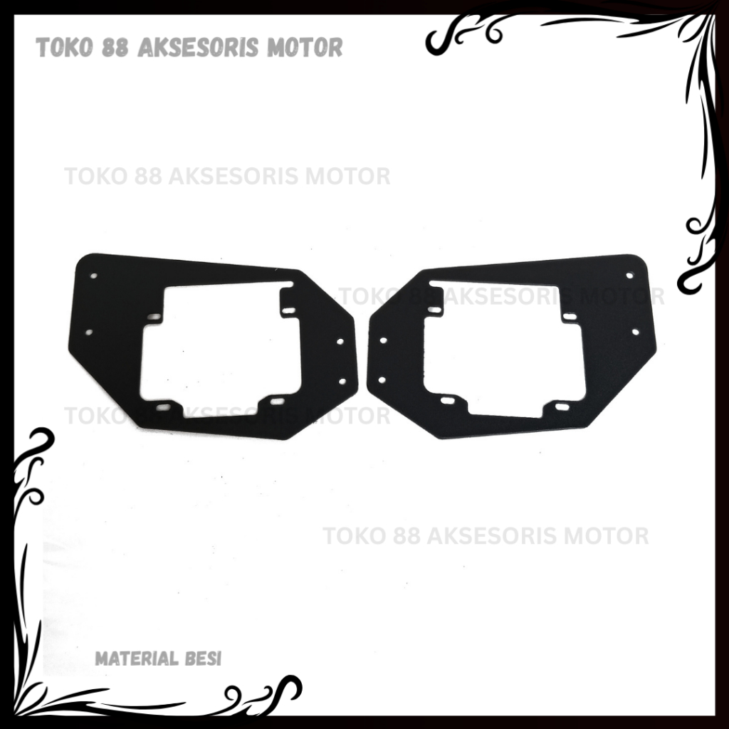 BRACKET BILED PROJIE R15V2 LAMPU AES KENZO VINYX CR7 2.5 INCH R 15 V 2