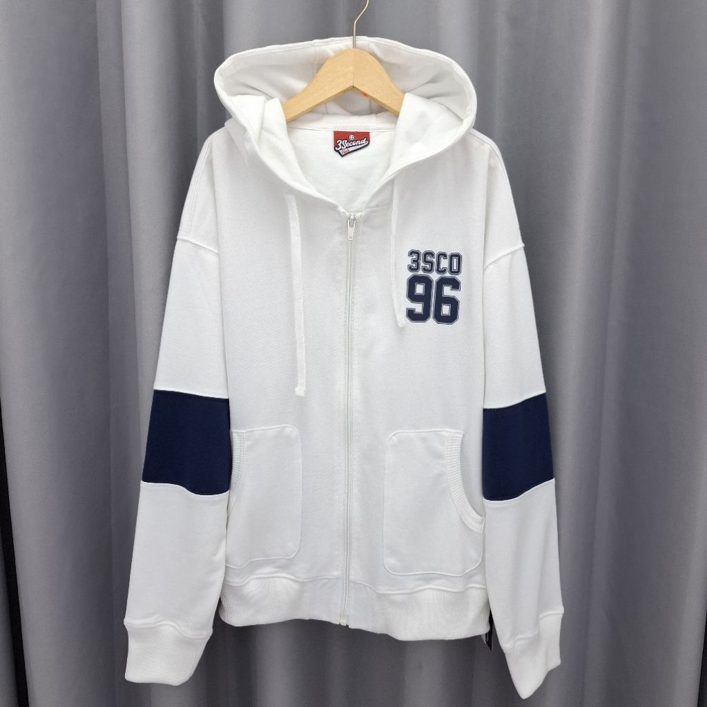 3Second Kids Jaket Anak Zipper Hoodie Sweatshirt Regular Fit Baby Terry Looker Original 030425