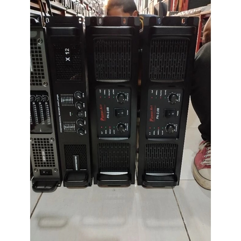 [BARU] Power Art PA2.0B Original Power Amplifier Berkualitas Original 100% / Soundsystem / Miniatur 