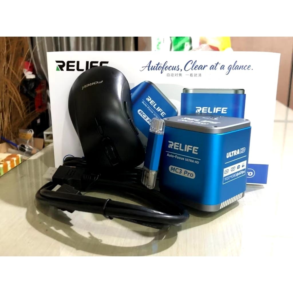 KAMERA MIKROSKOP AUTO FOKUS RELIFE MC 3 PRO