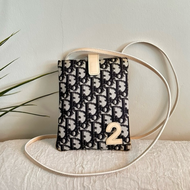 Christian Dior Trotter pochette rare vintage