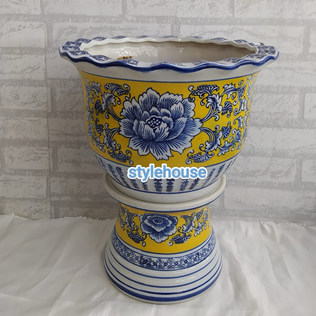 Pot Tanam Kaki Tinggi 20” Diameter 50