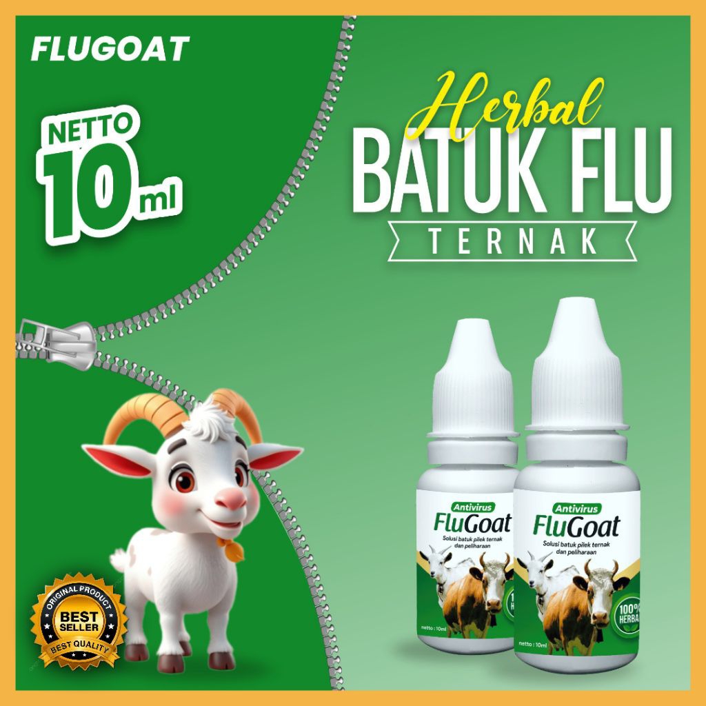 TERMURAH  Flugoat Obat Flu Sapi Qurban Yang Bagus
