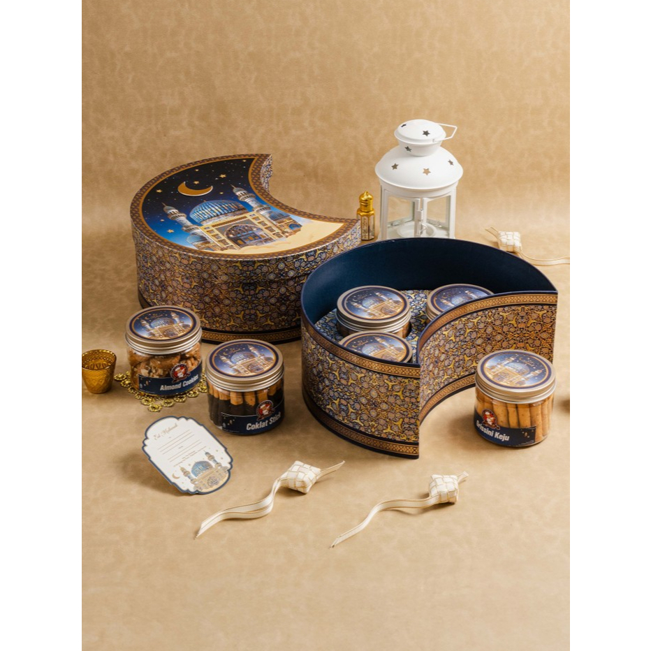 Mayasari Hampers Parsel Lebaran Eid Mubarak Crescent Gold (2026)