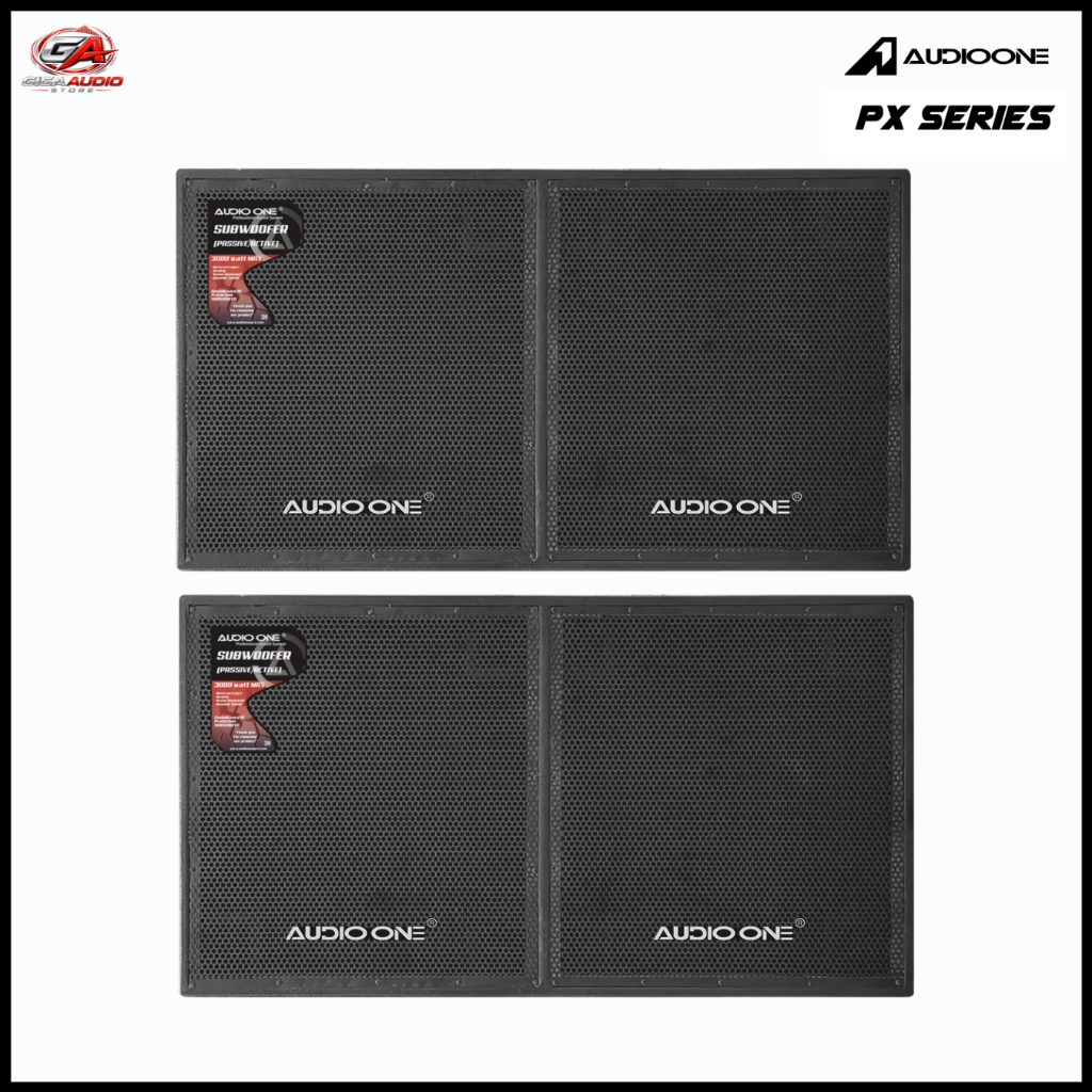 Subwoofer Planar Double 18 Inch  AUDIO ONE PX 218 Pasif Sound System Lapangan Original | GA