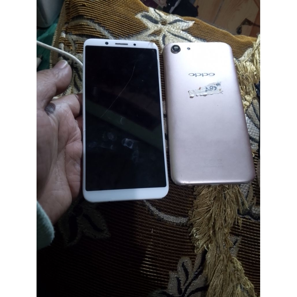 mesin hp oppo a83 unit nyala, minus LCD