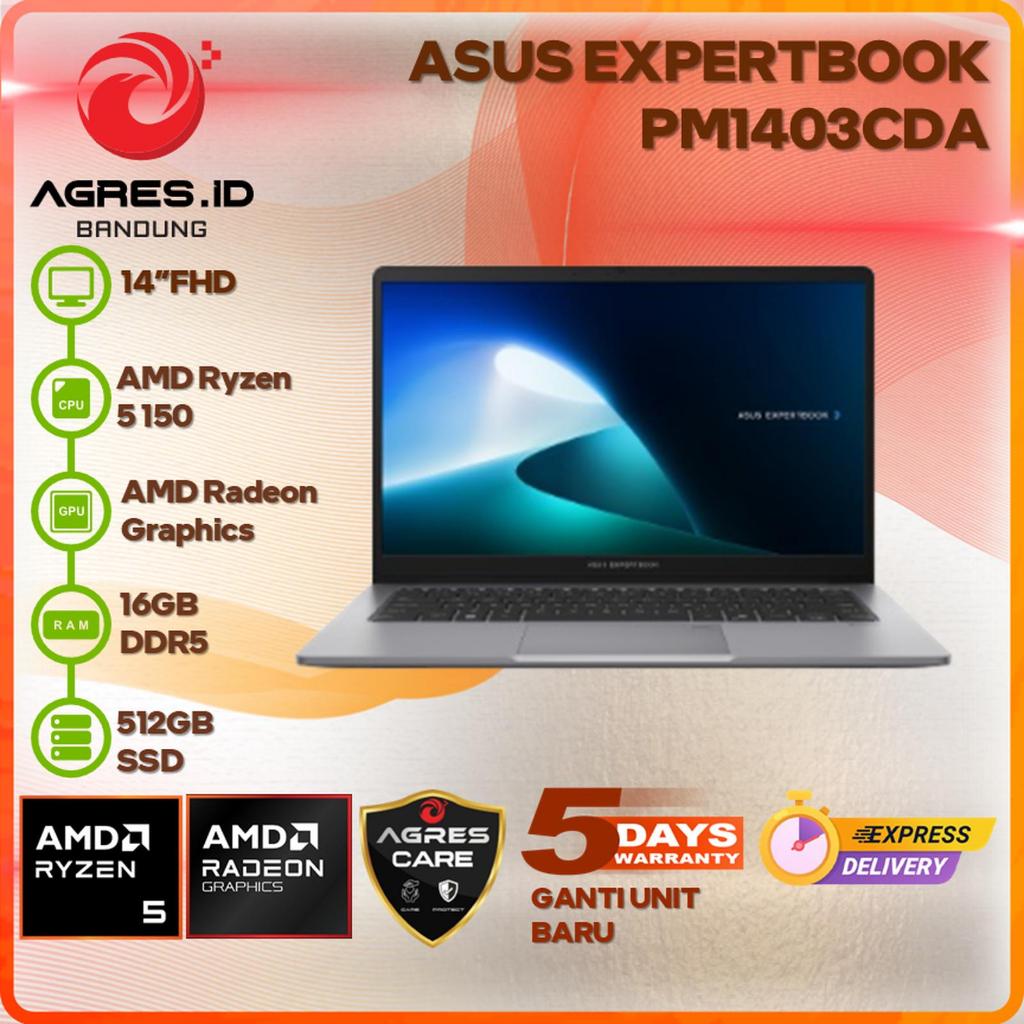 ASUS EXPERTBOOK PM1403CDA RYZEN 5 150 16GB 512GB 14" FHD