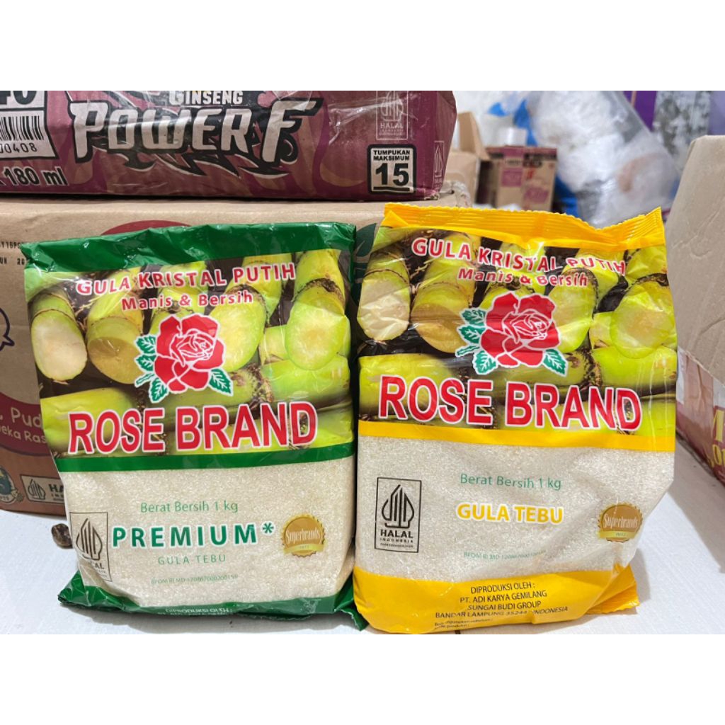 Gula Rose Brand 1kg || Gula kristal Rose Brand