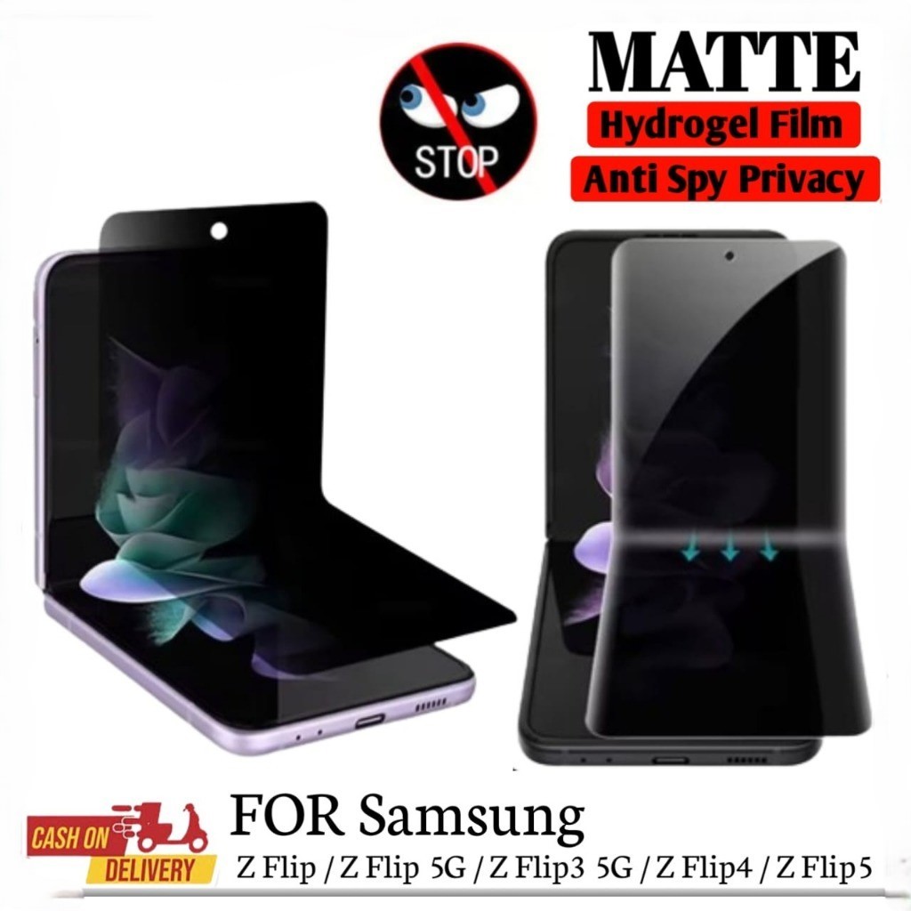 ANTI GORES HYDROGEL SPY SAMSUNG Z FLIP 5 /Z FLIP 6 /Z FLIP 7 /Z FOLD 2 /Z FOLD 3 /Z FOLD 4 /Z FOLD 5