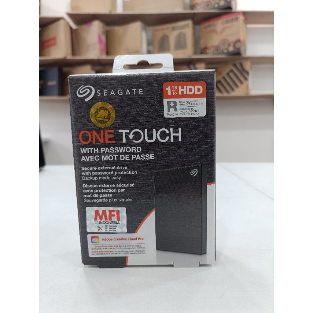 Seagate One Touch 1TB Hdd External