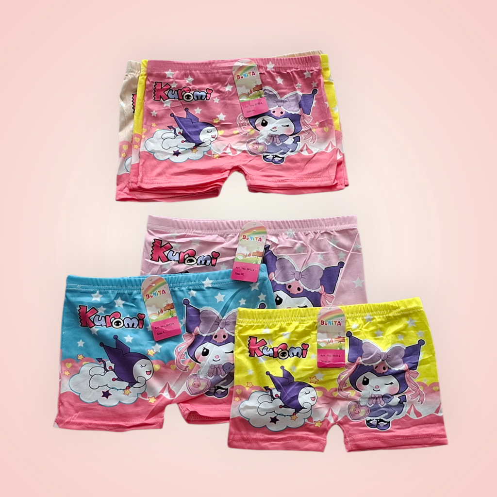 (BD) cd anak perempuan boxer anak cewek ukuran m,l,xl