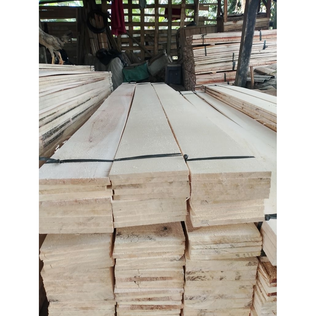 Papan cor 18cm jenis kayu alba sejenisnya