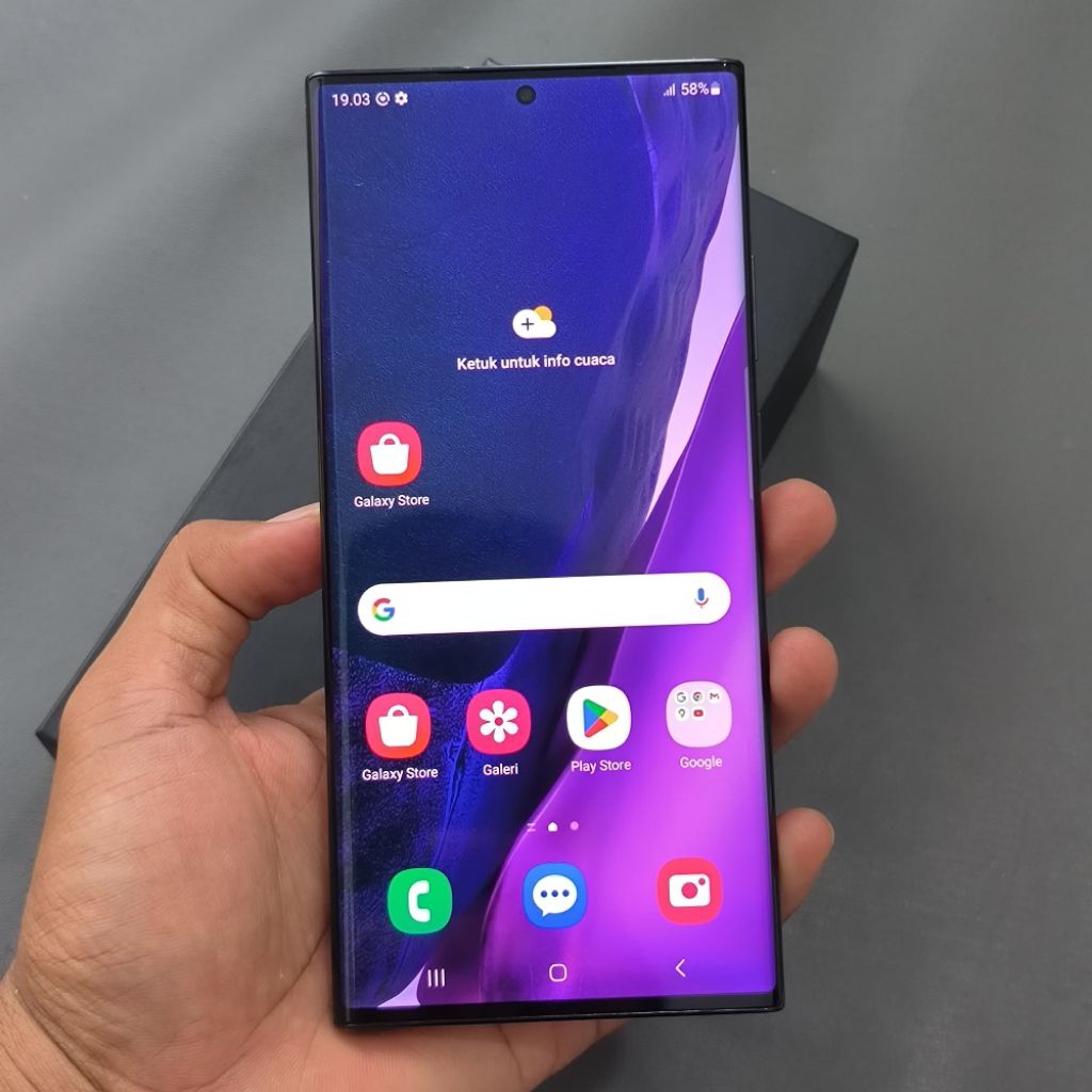 SAMSUNG GALAXY NOTE 20 ULTRA FULLSET SECOND