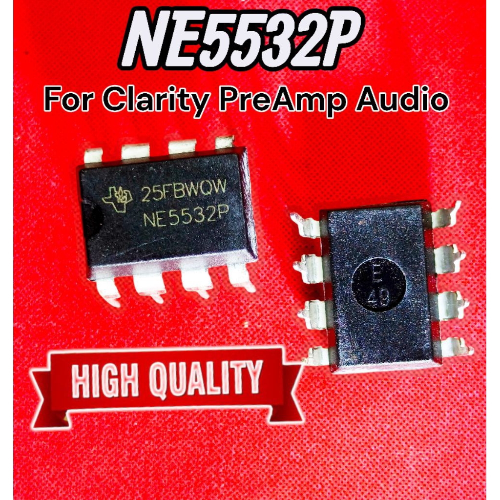 NE5532 DIP-8 IC 5532 ic PreAmp tone control ic mixer audio