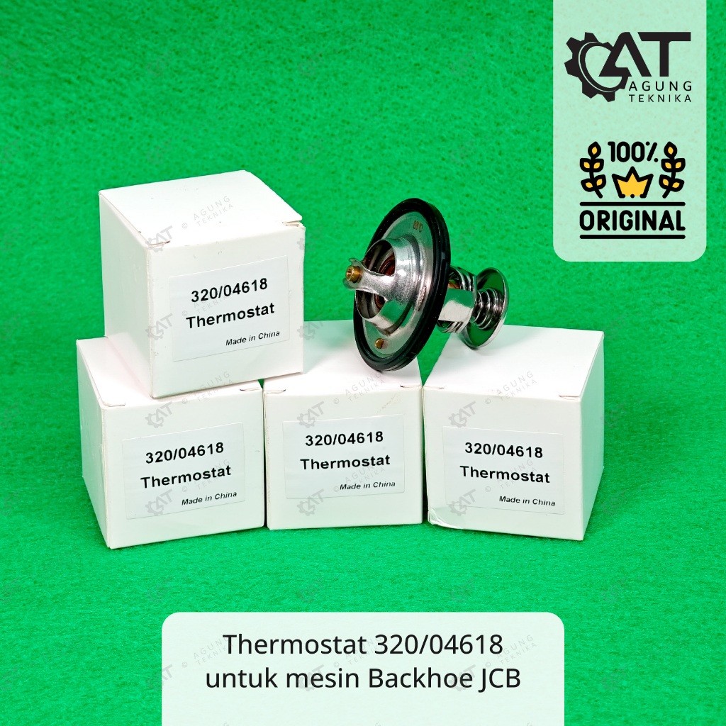 Thermostat 320/04618 320-04618 32004618 untuk mesin JCB backhoe loader