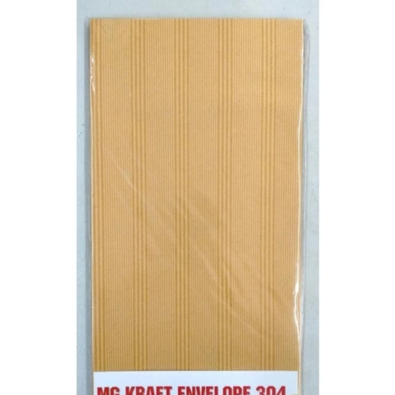 AMPLOP KESING 1 Pack Isi 10 Lembar Ukuran Dinas Kecil 12 x 24 cm Polos Warna Coklat