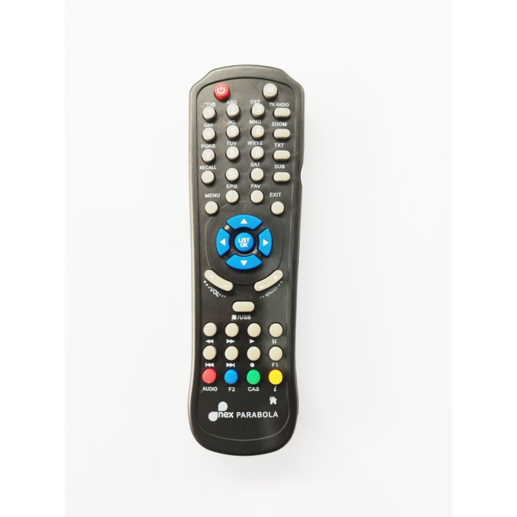 REMOT / REMOTE RECEIVER NEX PARABOLA MOLA TV KUNING / HITAM - PUTIH DANGDUT GOOD QUALITY / MATRIX BU