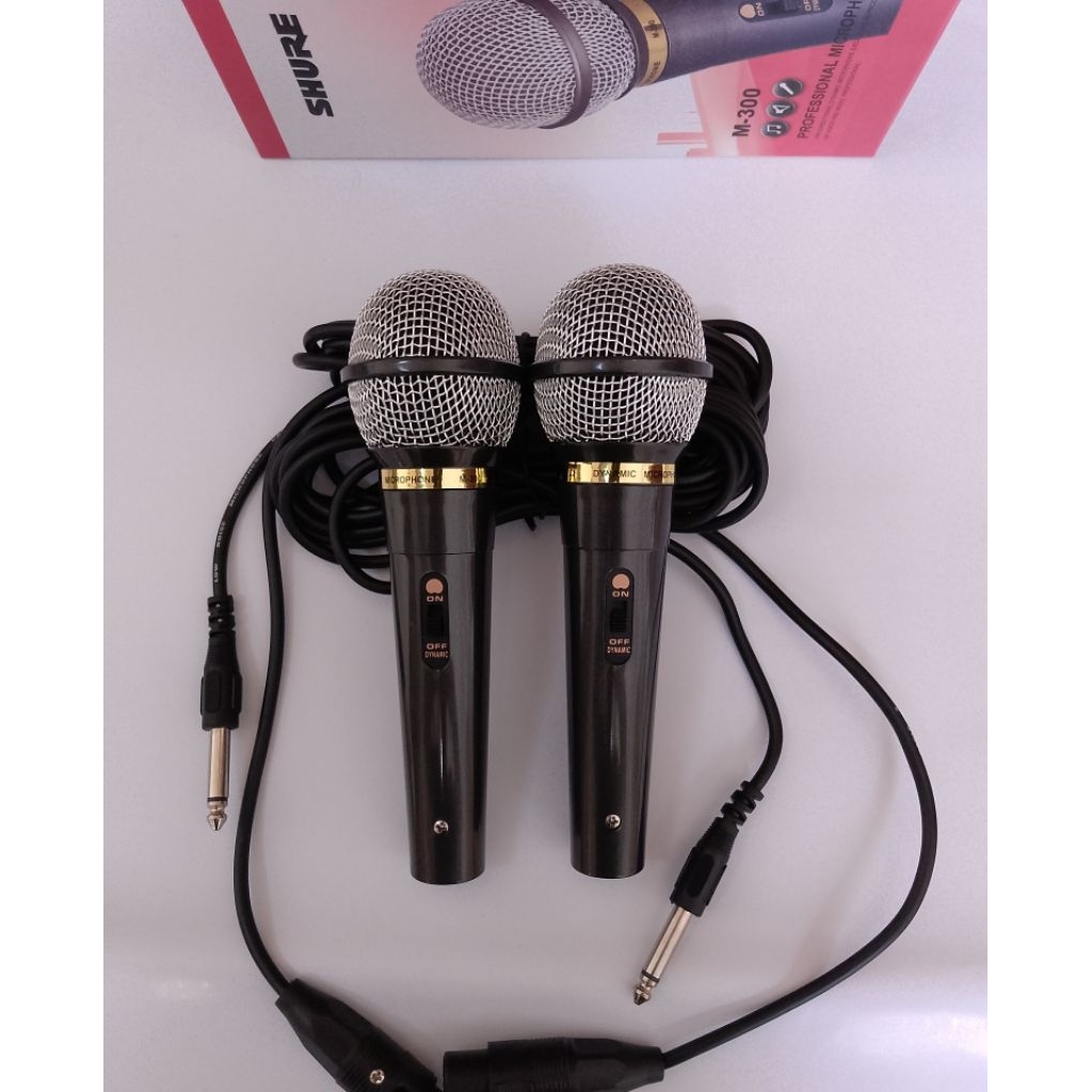 mikrofon karaoke terbaik harga terjangkau mic kabel suara super bagus