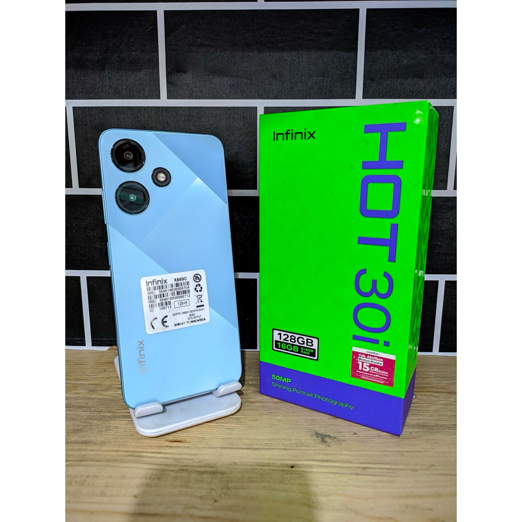 Infinix Hot 30i 8/128 Second Resmi Indonesia