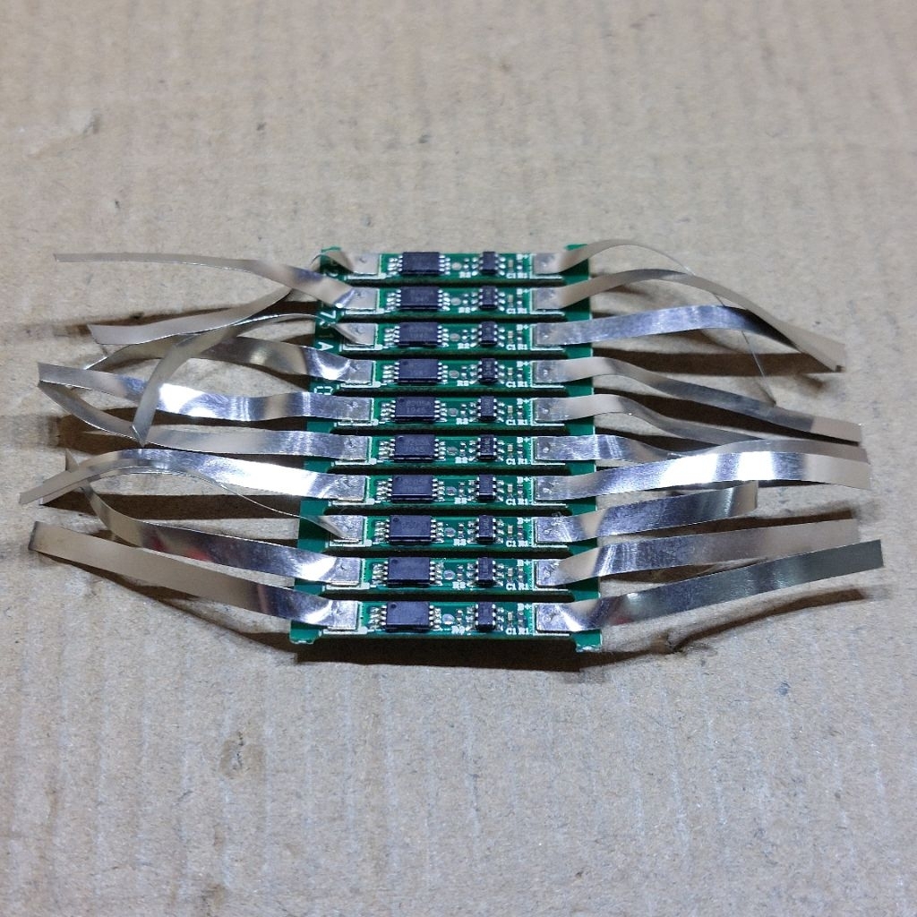 Modul BMS baterai Lithium-ion 18650 per strip