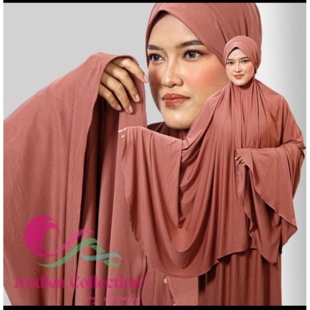 Mukena Dewasa |Matt jersey Zoya Premium |Mukena Perlengkapan Sholat original Andien Collection / muk