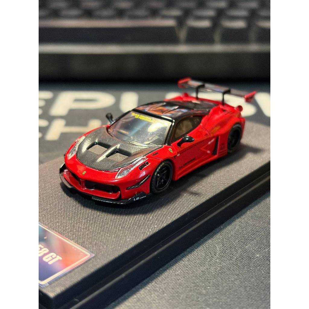 Star model 1/64 ferrari LBWK red
