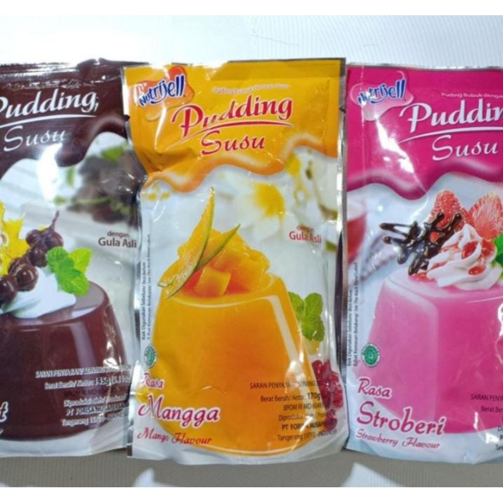 puding susu nutrijel