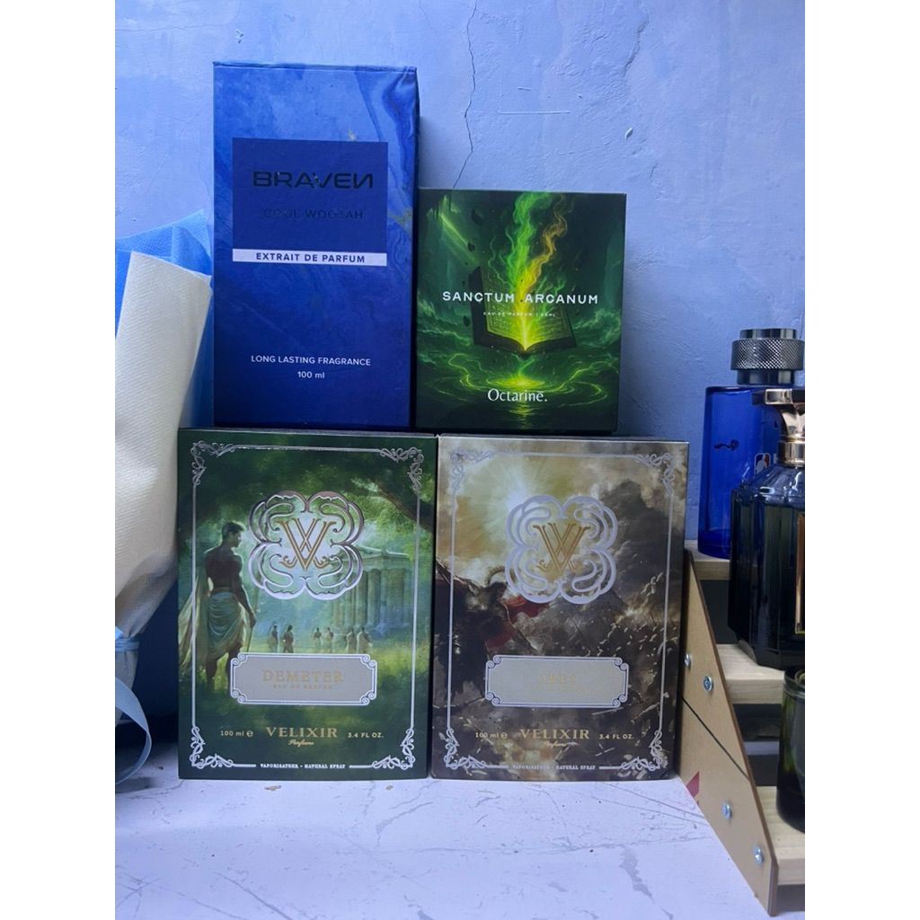 parfum velixir preloved ares & demeter