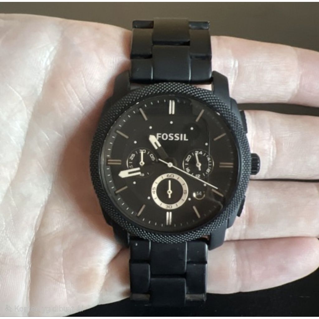 Jam Tangan Pria FS4682 Chrono Stainless Steel