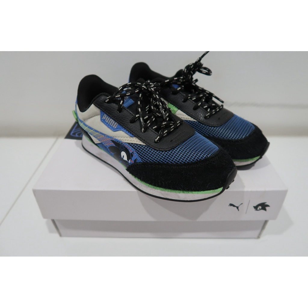 Sepatu PUMA Sonic Original (Sega Future Rider PS Palace Blue)
