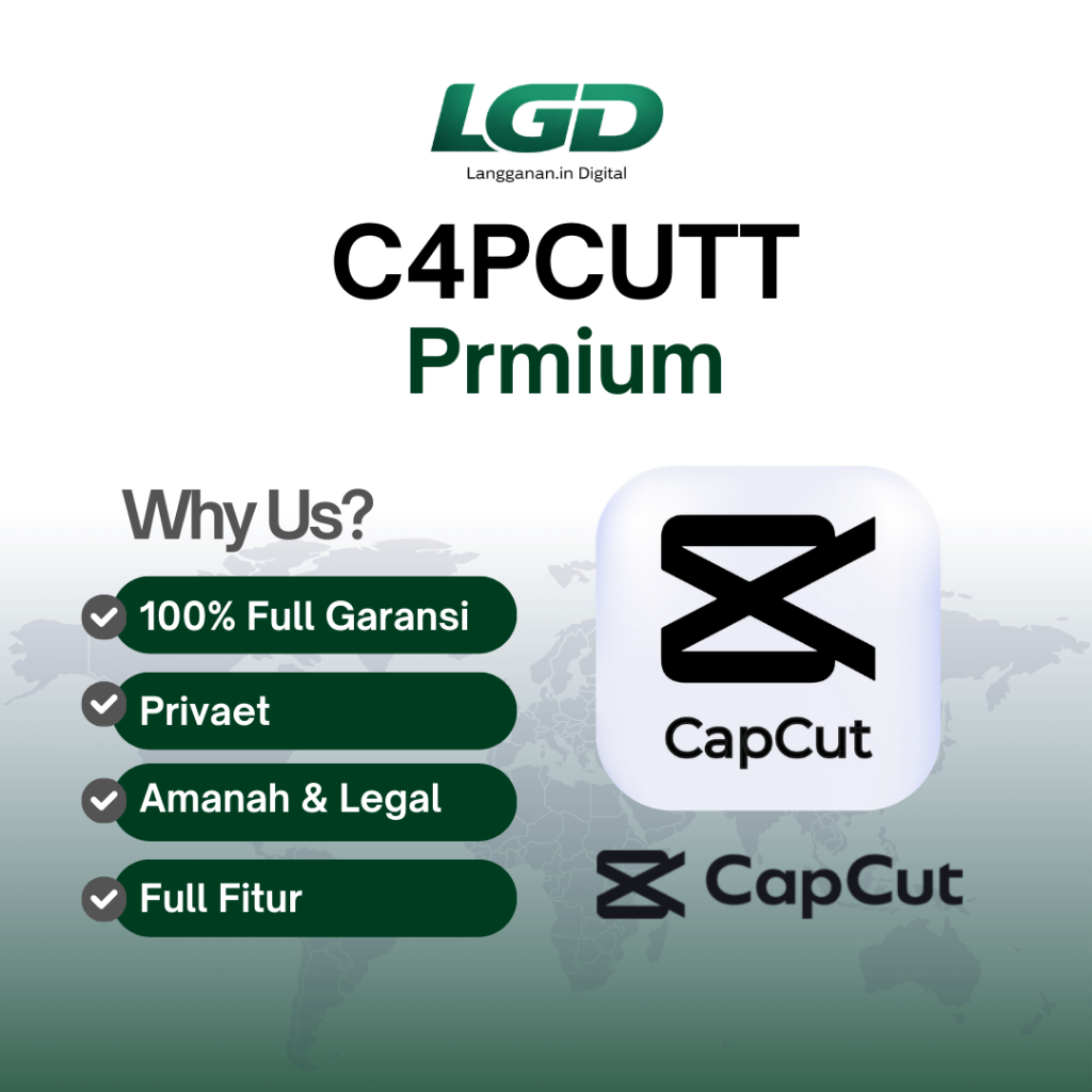 TEMPLATE CAPCUT PRO PREMIUM +5000 | 1 - 12  BULAN | FULL GARANSI