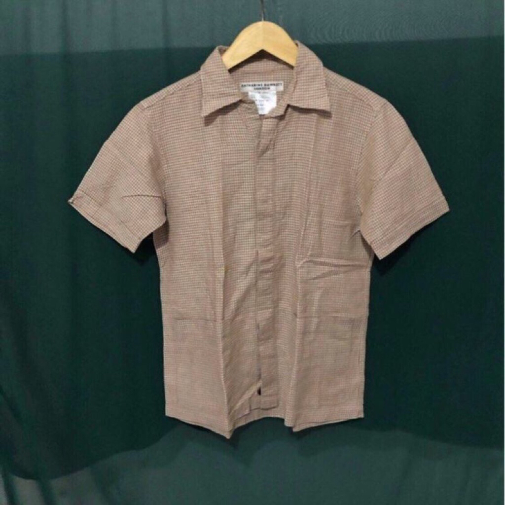 Kemeja KATHARINE HAMNETT LONDON Brown