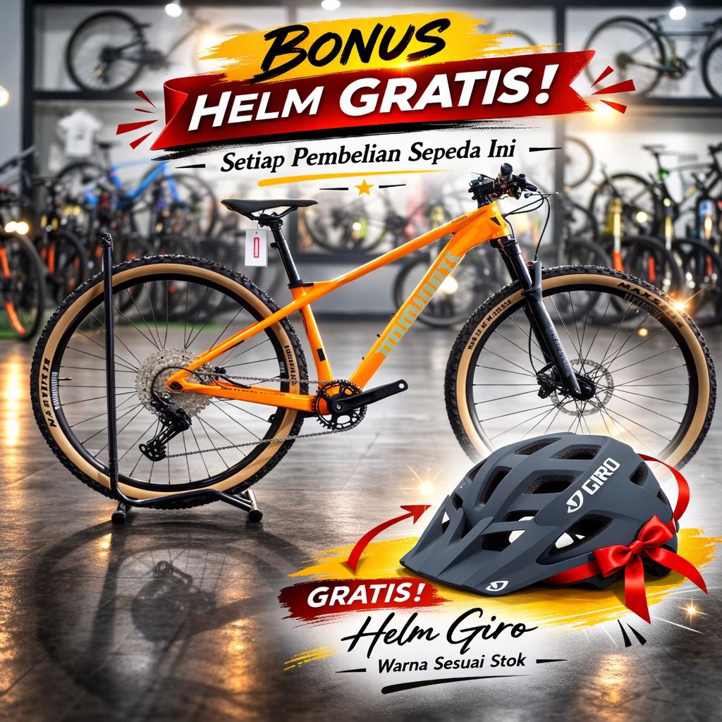 SEPEDA MTB DOMINATE CXC COMP R CARBON 1 x 12 SPEED SHIMANO 29 INCH BY UNITED