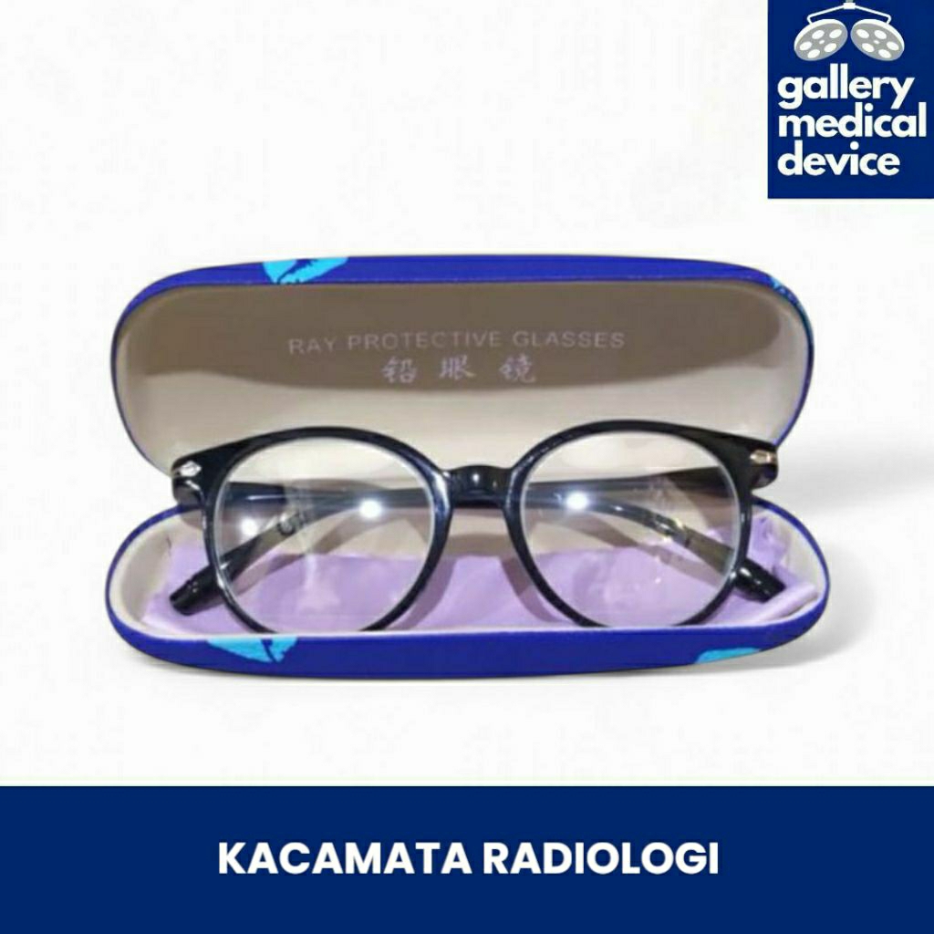 Kacamata PB Biru Radiologi X-Ray 0,5mmpb/Kacamata Radiologi 0,5mmpb