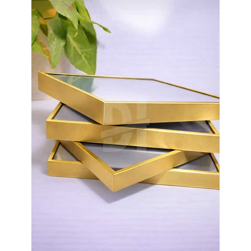 Cermin Dinding Tempel Estetik Satuan | Kaca Dinding Estetik Minimalis