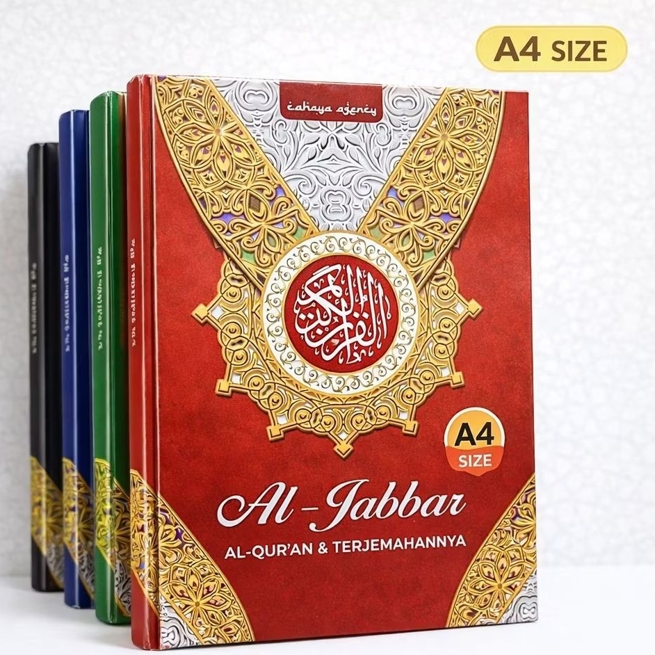 Mushaf Al-Quran Al Jabbar Al-Qur'an dan Terjemahannya ukuran Besar A4 HVS, AlQuran WAKAF INFAQ