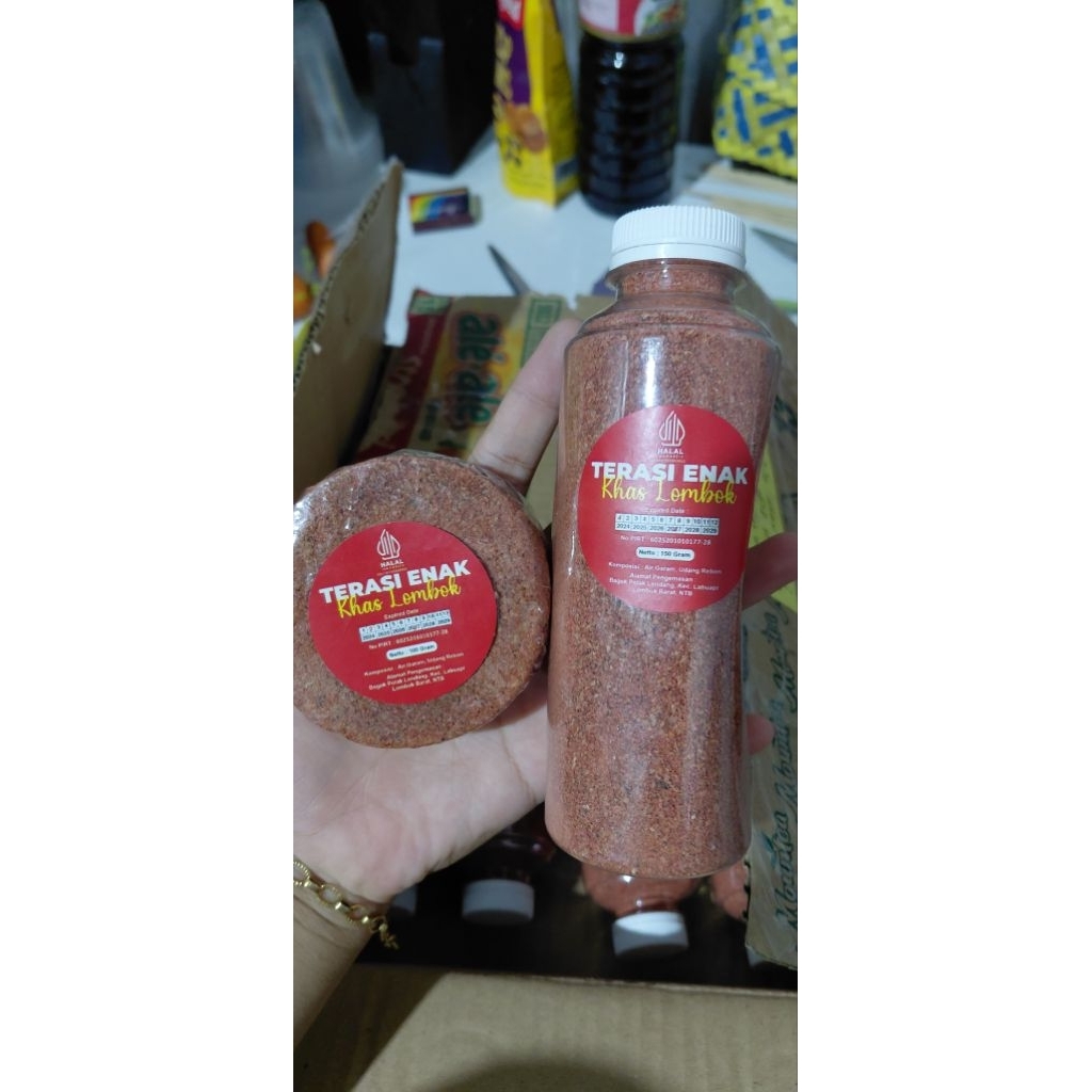 terasi maik /terasi udang asli dan segar khas lombok