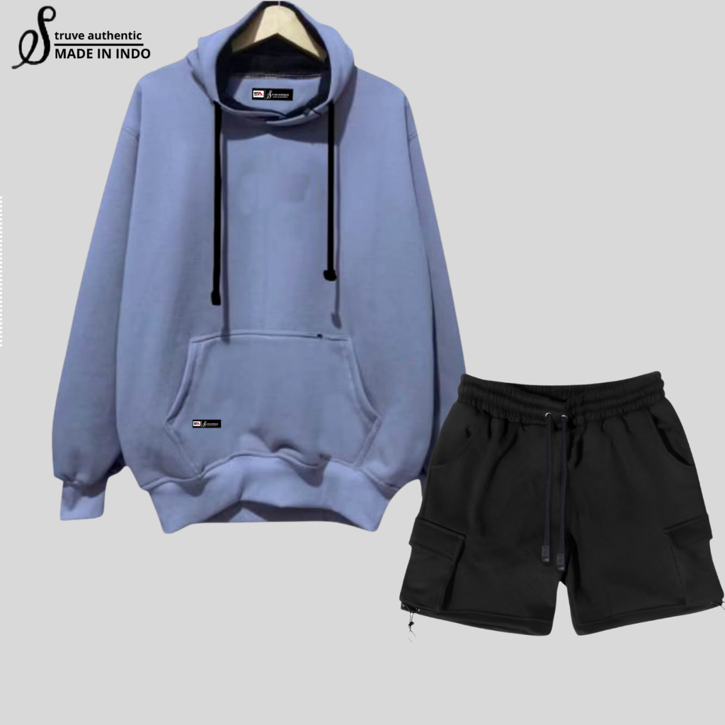 Setelan Sweater hoodie pria terbaru / hoodie pria kekinian kwalitas distro