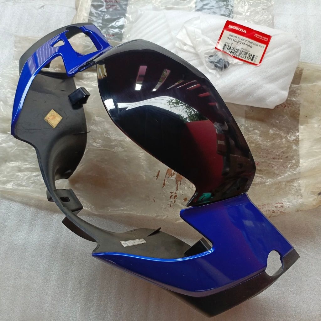 53205-KPH-700FMT batok totok lampu depan supra x125 lama old  visor gen 1 original baru AHM