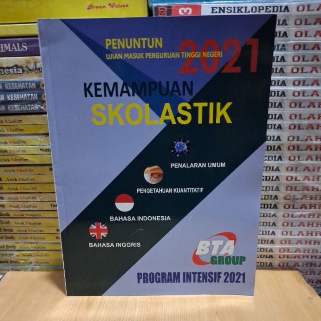 Buku Original PENUNTUN UJIAN MASUK PERGURUAN TINGGI NEGERI KEMAMPUAN SKOLASTIK BTA GROUP
