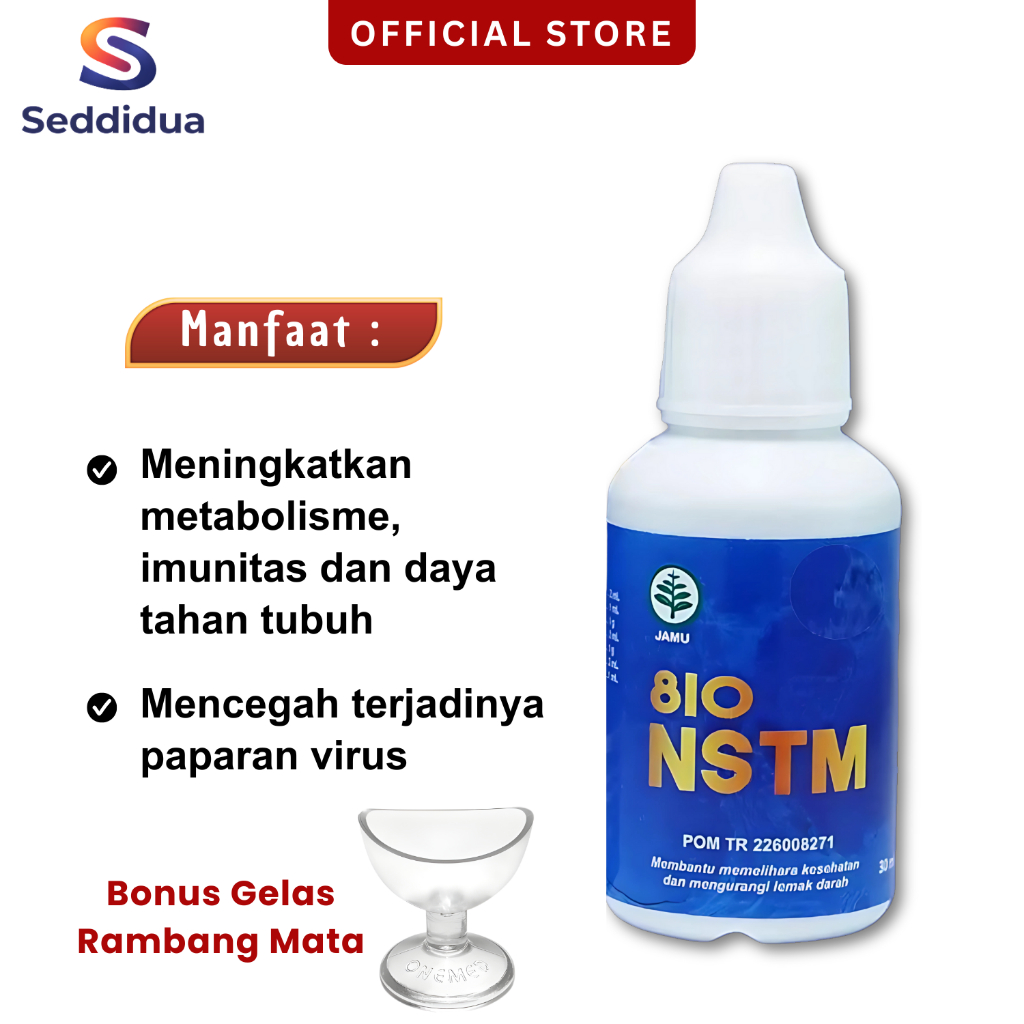 810 NSTM / Bio Nstm Penambah Daya Tahan Tubuh Penurun Gula Darah Penurun Kolesterol