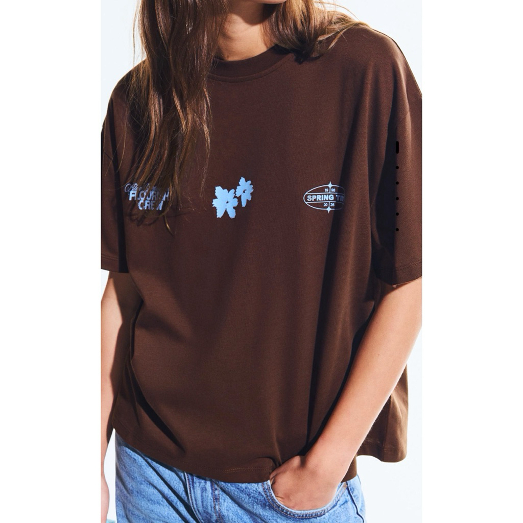 Jastip Bershka Tshirt Oversize