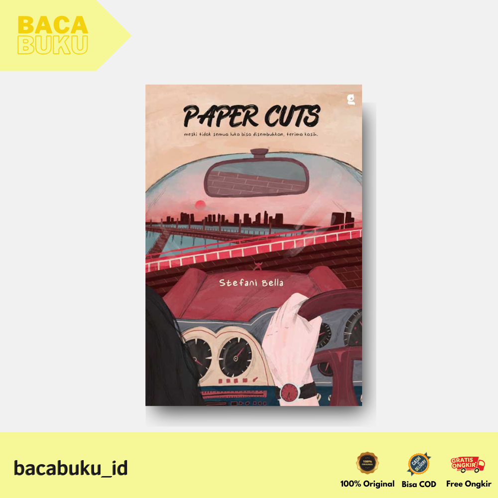 (ORIGINAL BOOK) NOVEL PAPER CUTS By Stefani Bella - Stefani Bella