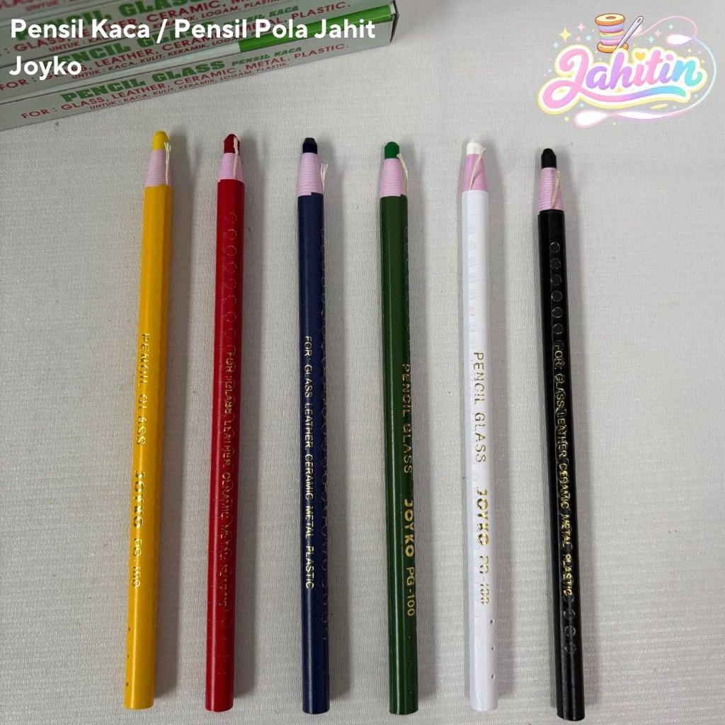 Pensil Pola Jahit Joyko Satuan - Glass Pensil Joyko - Pensil Jahit