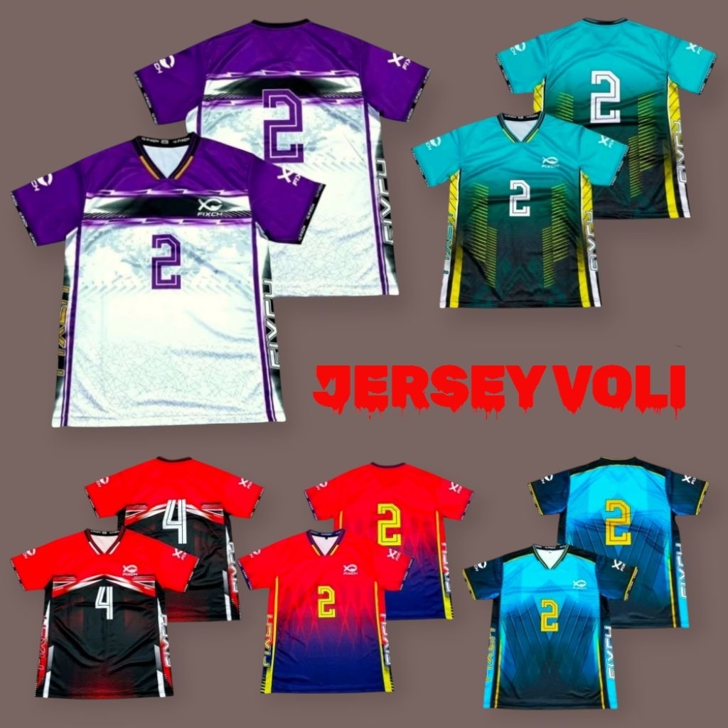 JERSEY VOLI 1 LUSIN JERSEY LUSINAN TIM VOLI JERSEY VOLI SEPAKBOLA LUSINAN TEAM VOLI JERSEY 1 LUSIN T